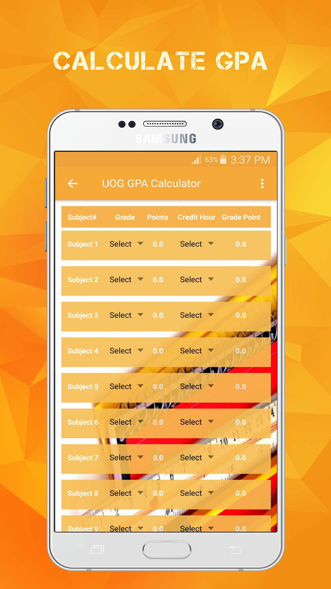 UOG GPA - CGPA Calculator for Android - APK Download