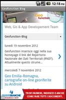 Geofunction Blog captura de pantalla 1