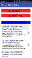 Nepal Football Cricket News Affiche