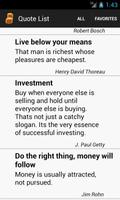 Practical Get Rich Quotes تصوير الشاشة 1