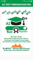 Az Test Preparation Pro Poster