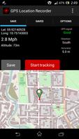 GPS Distance Location Tracker plakat