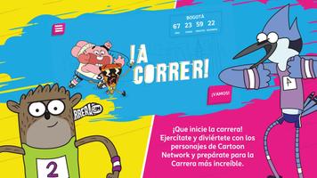 Carrera Cartoon Plakat