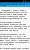 Latest Cricket News syot layar 2