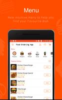 Food Ordering App Affiche