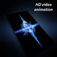 Galaxy S9 live wallpaper (blue supernova HD video) Affiche