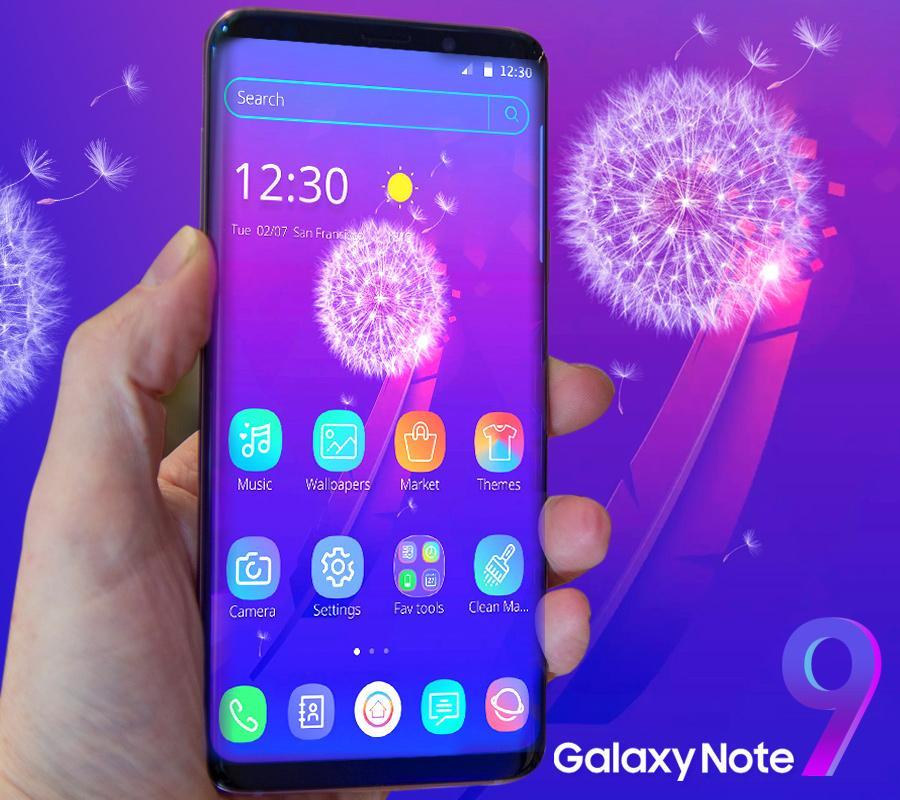 Android 用の Galaxy Note 9テーマのテーマ Apk をダウンロード