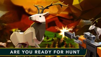 Pixel Wild Deer Hunting World ảnh chụp màn hình 1