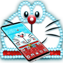 Blue Diamond Cat Theme APK