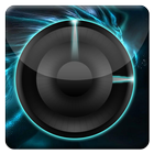 ikon Blue Dragon HD Analog Clock