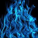 blue flame live wallpaper APK