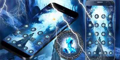 Tema de Blue Magic World Deer captura de pantalla 3