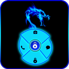 آیکون‌ Blue Neon Dragon