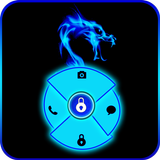 Blue Neon Dragon biểu tượng