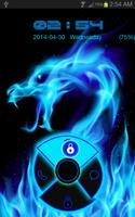 Blue Neon Dragon captura de pantalla 1