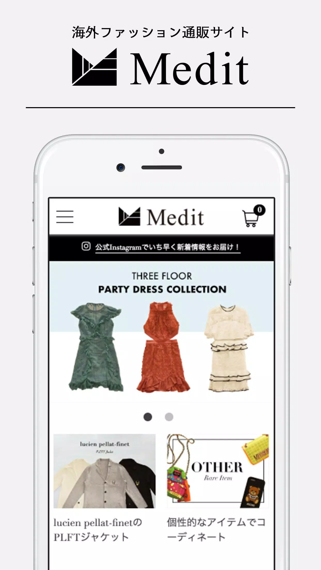 Tải Xuống Apk ラグジュアリーファッション通販アプリ お得な海外ブランド多数 オシャレ女子 Medit Cho Android