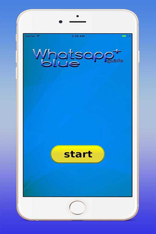 New Whatsapp Plus Blue Guide APK for Android Download