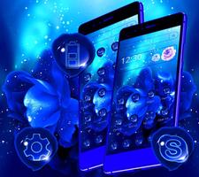 Blue Rose Flower Theme screenshot 2
