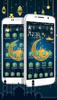 Blue Ramadan Mubarak Moon Theme Screenshot 2