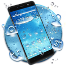 Blue Water Drops Themes APK