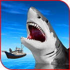Shark Attack Blue Whale 3D Adventure Game icône