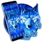 Blue Thunder Wild Wolf Theme Zeichen