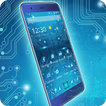 Blue Tech Neon Light Theme