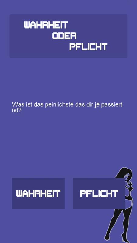 Wahrheit oder pflicht zum kennenlernen