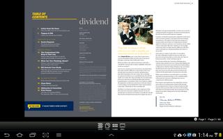 Dividend Alumni Magazine Ross Affiche