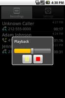 برنامه‌نما Phone Recorder عکس از صفحه