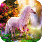 fondos de pantalla d unicornio icono