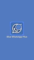Blue WhatsApp Plus poster