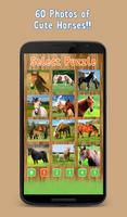 Sliding Tile Puzzle: Horses स्क्रीनशॉट 1