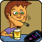 Beer and weed - drunk test icono