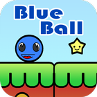 Blue Ball: New Red Ball Adventure icône