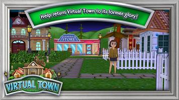 Virtual Town syot layar 1