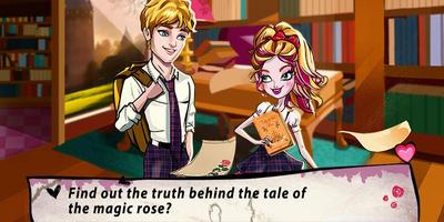 Secret Rose High School - Beast Love Story Games capture d'écran 2