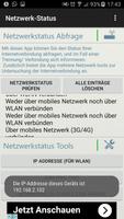 Netzwerkstatus (Ping Test) syot layar 3