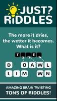 Just Riddles Plakat