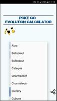 Evo Calculator for Pokemon Go Affiche