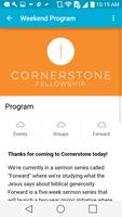 Cornerstone Fellowship App скриншот 2
