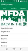 MFDA Convention الملصق