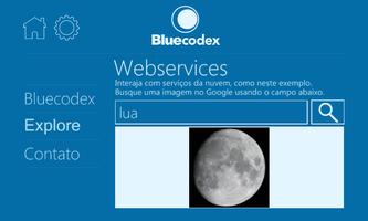 برنامه‌نما Bluecodex عکس از صفحه