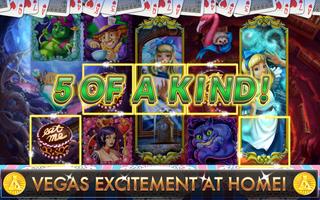 Slots - Wonderland Free Casino پوسٹر