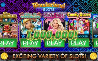 Slots - Wonderland Free Casino スクリーンショット 2