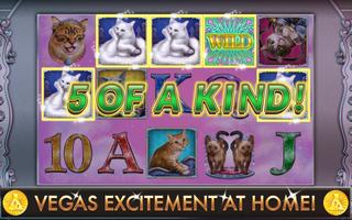 Glitzy Kitty Free Slots Casino Affiche