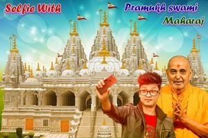 Selfie With Pramukh Swami Maharaj & Swaminarayan Affiche