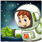 Icona Astronauta spazio hover