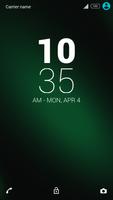 For Xperia Theme-Green captura de pantalla 1