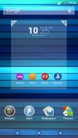 For Xperia Theme Blue syot layar 3